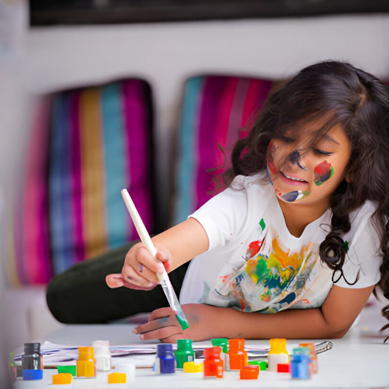 Children Painting